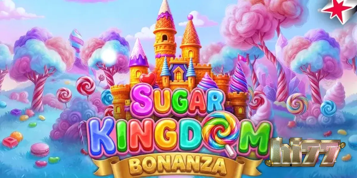 Sugar Kingdom Bonanza স্লট গেমের রঙিন ইন্টারফেস